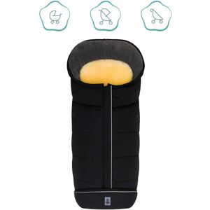 babycab Lammfell-Fußsack Inari schwarz unisex