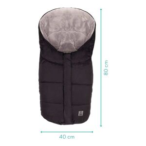 babycab Winter-Fußsack Hella für Babyschale, Tragewanne schwarz unisex