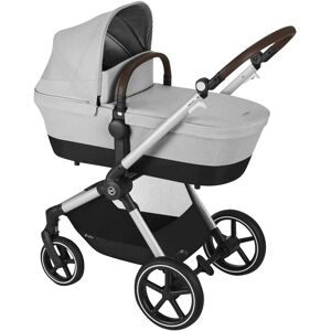 Cybex Kombikinderwagen Eos Lux Trio-Set inkl. Babyschale Aton B2 i-Size grau unisex