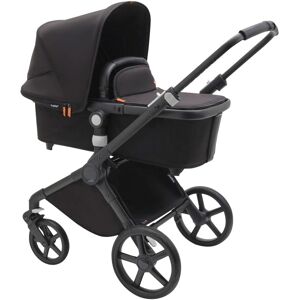 Bugaboo Kombikinderwagen Trio-Set inkl. Fußsack und Getränkehalter schwarz unisex