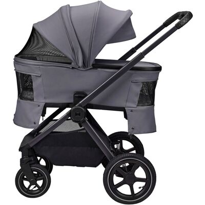 Moon Kombikinderwagen GIO FOLD Air grau unisex Moon Kombikinderwagen GIO FOLD Air grau unisex