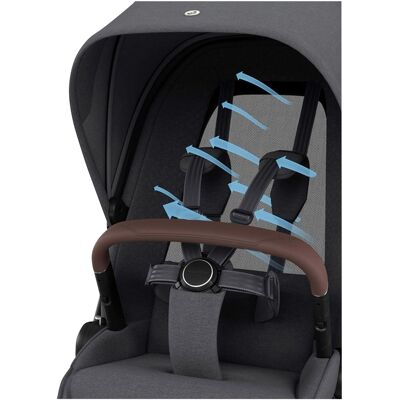 Maxi-Cosi Kombikinderwagen Fame Travel-Set inkl. Babyschale Pebble 360 Pro 2, Isofix-Basis FamilyFix 360 Pro und Wickeltasche grau unisex Maxi-Cosi Kombikinderwagen Fame Travel-Set inkl. Babyschale Pebble 360 Pro 2, Isofix-Basis FamilyFix 360 Pro und Wickeltasche grau unisex