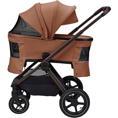 Moon Diamond Kombikinderwagen GIO FOLD Air cognac braun unisex Moon Diamond Kombikinderwagen GIO FOLD Air cognac braun unisex