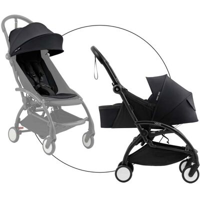 Stokke Kombikinderwagen mit Neugeborenenset schwarz unisex Stokke Kombikinderwagen mit Neugeborenenset schwarz unisex