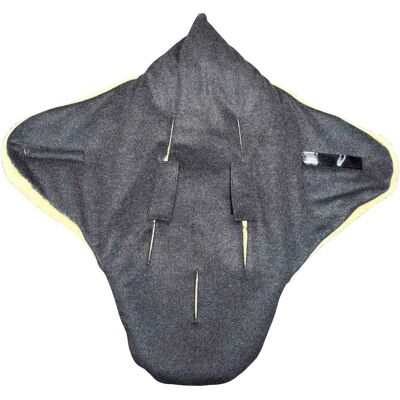 Kaiser Einschlagdecke MADAM WOOL grau unisex Kaiser Einschlagdecke MADAM WOOL grau unisex
