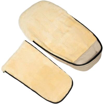 Werner Christ Baby Lammfell-Fußsack Flims beige unisex Werner Christ Baby Lammfell-Fußsack Flims beige unisex
