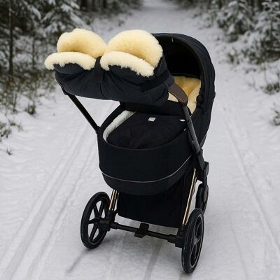 Kaiser Lammfell-Handwärmer BIG schwarz unisex Kaiser Lammfell-Handwärmer BIG schwarz unisex