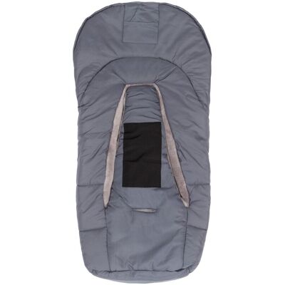 babycab Winterfußsack Hella für Babyschale, Tragewanne grau unisex babycab Winterfußsack Hella für Babyschale, Tragewanne grau unisex