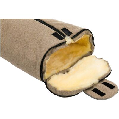 babycab Winterfußsack Lammfell Oolu Wool für Tragewannen und Babyschalen braun unisex babycab Winterfußsack Lammfell Oolu Wool für Tragewannen und Babyschalen braun unisex