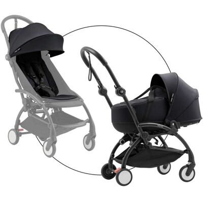 Stokke Kombikinderwagen mit Liegewanne schwarz unisex Stokke Kombikinderwagen mit Liegewanne schwarz unisex