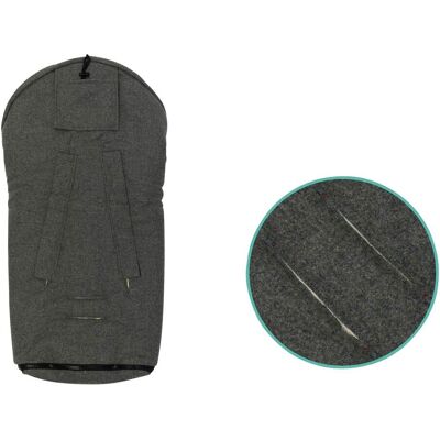 fillikid Winterfußsack Pamir Wool grau unisex fillikid Winterfußsack Pamir Wool grau unisex