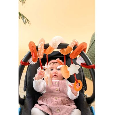 Sophie la Girafe Kinderwagenkette Activity-Spirale Reh Fanfan braun unisex Sophie la Girafe Kinderwagenkette Activity-Spirale Reh Fanfan braun unisex