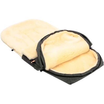babycab Winterfußsack Lammfell Lille Wool für Kinderwagen, Buggy grau unisex babycab Winterfußsack Lammfell Lille Wool für Kinderwagen, Buggy grau unisex