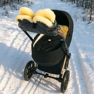 Kaiser Lammfell-Handwärmer BIG grau unisex Kaiser Lammfell-Handwärmer BIG grau unisex
