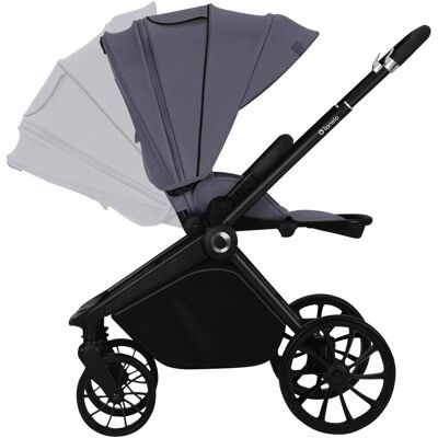 Lionelo Kombikinderwagen MIKA PLUS 3in1 grau unisex Lionelo Kombikinderwagen MIKA PLUS 3in1 grau unisex