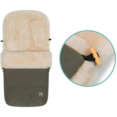 babycab Winterfußsack Lammfell Lille für Kinderwagen, Buggy oliv unisex babycab Winterfußsack Lammfell Lille für Kinderwagen, Buggy oliv unisex