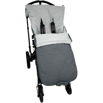 Kaiser Sommerfußsack AURORA grau unisex Kaiser Sommerfußsack AURORA grau unisex