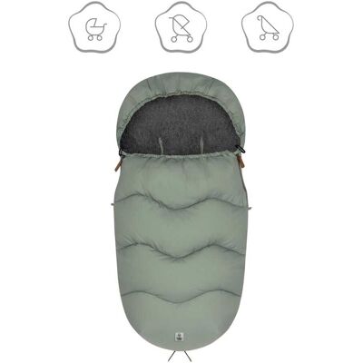 babycab Winterfußsack Vanna Teddy gruen unisex babycab Winterfußsack Vanna Teddy gruen unisex