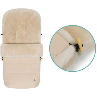 babycab Winterfußsack Lammfell Lille für Kinderwagen, Buggy natur unisex babycab Winterfußsack Lammfell Lille für Kinderwagen, Buggy natur unisex