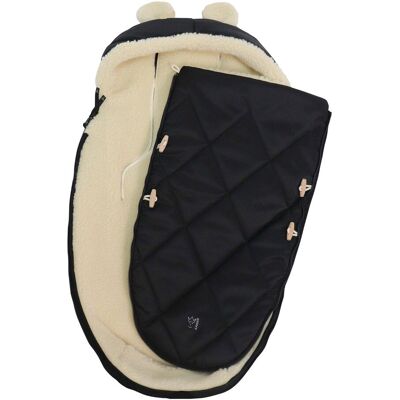 Kaiser Winterfußsack XL EARS WOOL schwarz unisex Kaiser Winterfußsack XL EARS WOOL schwarz unisex