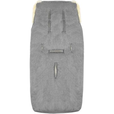 Werner Christ Baby Lammfell-Fußsack Arosa grau unisex Werner Christ Baby Lammfell-Fußsack Arosa grau unisex