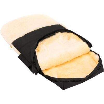 babycab Winterfußsack Lammfell Lille für Kinderwagen, Buggy schwarz unisex babycab Winterfußsack Lammfell Lille für Kinderwagen, Buggy schwarz unisex