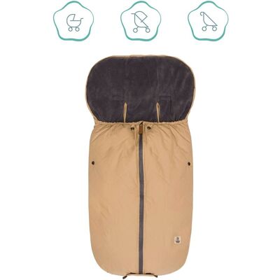 babycab Winterfußsack Mala braun unisex babycab Winterfußsack Mala braun unisex
