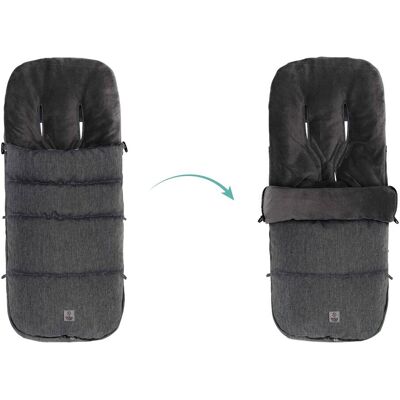 babycab Winterfußsack Kemi für Kinderwagen, Buggy grau unisex babycab Winterfußsack Kemi für Kinderwagen, Buggy grau unisex