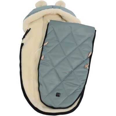 Kaiser Winterfußsack XL EARS WOOL gruen unisex Kaiser Winterfußsack XL EARS WOOL gruen unisex