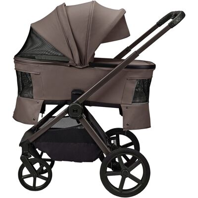 Moon Diamond Kombikinderwagen GIO FOLD greige grau unisex Moon Diamond Kombikinderwagen GIO FOLD greige grau unisex