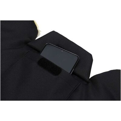 babycab Lammfell-Handwärmer Saana grau schwarz unisex babycab Lammfell-Handwärmer Saana grau schwarz unisex