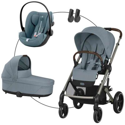 Cybex Kombikinderwagen Balios S Lux Trio-Set inkl. Babyschale Cloud G unisex Cybex Kombikinderwagen Balios S Lux Trio-Set inkl. Babyschale Cloud G unisex
