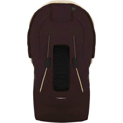 Werner Christ Baby Lammfell-Fußsack Oslo für Babyschale, Tragewanne braun unisex Werner Christ Baby Lammfell-Fußsack Oslo für Babyschale, Tragewanne braun unisex
