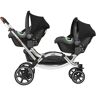 ABC Design Tulip, Maxi-Cosi, Cybex, Kiddy, Joie, Britax Römer, BeSafe Adapter für Kinderwagen Samba, Swing, Salsa 4, Salsa 4 Air, Condor 4, Turbo 4, Viper 4, Zoom, Avus, Vicon 4 schwarz unisex