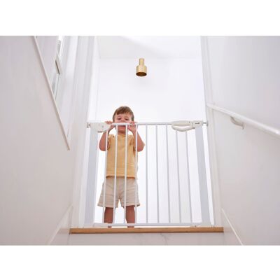 Geuther Tür- & Treppenschutzgitter Easylock mit Flatstep 83-90cm weiss unisex Geuther Tür- & Treppenschutzgitter Easylock mit Flatstep 83-90cm weiss unisex