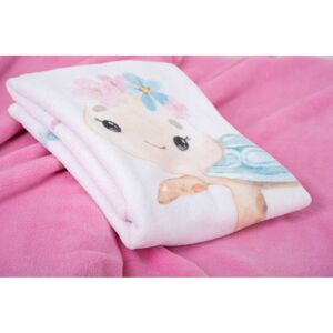 Baby Best Babydecke Microfaserflausch 75x100 cm rosa