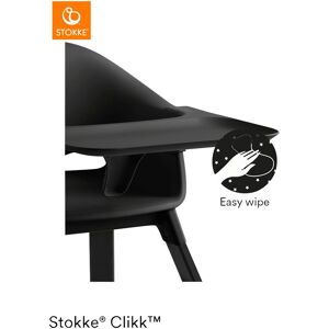 Stokke Hochstuhl Bundle inkl. Sitzkissen schwarz unisex