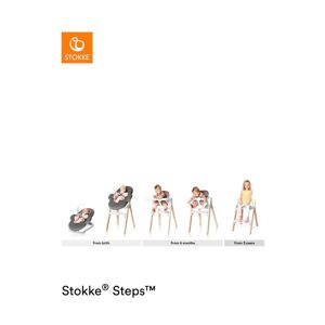 Stokke Hochstuhl Komplett-Set weiss unisex