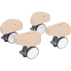 babybay Rollensatz Spezial mit Stoßschutz passend für alle Modelle beige unisex babybay Rollensatz Spezial mit Stoßschutz passend für alle Modelle beige unisex