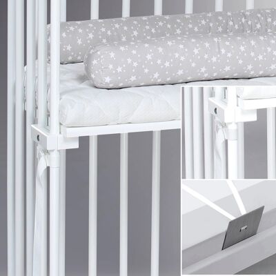 babybay Beistellbett Boxspring 89x51 cm weiss unisex babybay Beistellbett Boxspring 89x51 cm weiss unisex