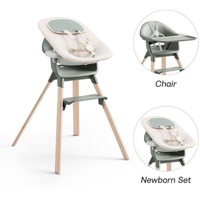 Stokke Bundle Hochstuhl Bambus inkl. Newbornset gruen unisex Stokke Bundle Hochstuhl Bambus inkl. Newbornset gruen unisex