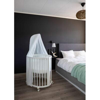 Stokke Bundle Sleepi Mini inkl. Matratze und Spannbetttuch, Himmelstange und Himmel weiss unisex Stokke Bundle Sleepi Mini inkl. Matratze und Spannbetttuch, Himmelstange und Himmel weiss unisex
