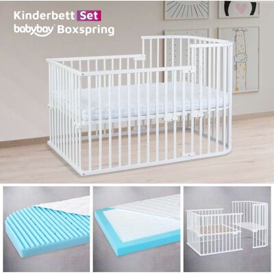 babybay Bundle Beistellbett Boxspring inkl. Matratze MediTex® und Kinderbettumbausatz inkl. Matratze MediTex® extraluftig weiss unisex babybay Bundle Beistellbett Boxspring inkl. Matratze MediTex® und Kinderbettumbausatz inkl. Matratze MediTex® extraluftig weiss unisex