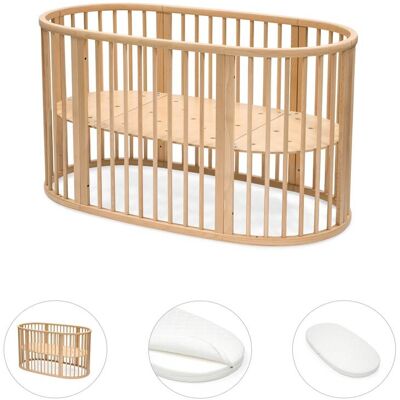 Stokke Bundle Sleepi V3 inkl. Matratze und Spannbetttuch natur unisex Stokke Bundle Sleepi V3 inkl. Matratze und Spannbetttuch natur unisex