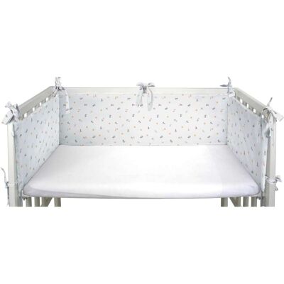 BORNINO HOME Nestchen für Beistellbett Waldfreunde 26x166cm mehrfarbig unisex BORNINO HOME Nestchen für Beistellbett Waldfreunde 26x166cm mehrfarbig unisex