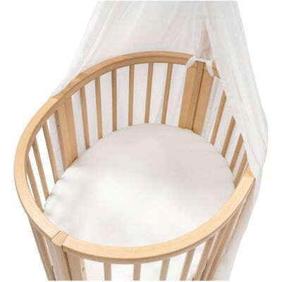 Stokke Sleepi V3 Mini Spannbetttuch - Weiß - Kinderbett Stokke Sleepi V3 Mini Spannbetttuch - Weiß - Kinderbett