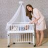 babybay Verschlussgitter passend für Beistellbett Original und Midi weiss unisex