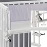 babybay Beistellbett Midi mit Matratze Classic Soft weiss unisex