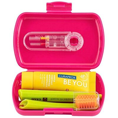 Curaprox Travel-Set Be You rot unisex Curaprox Travel-Set Be You rot unisex