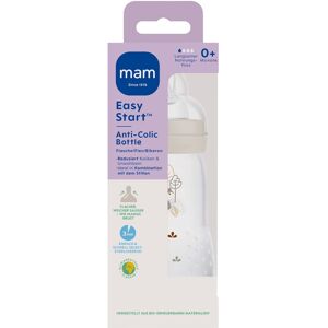 MAM Babyflasche Easy Start matt, Anti-Kolik, 260 ml, ab 0M natur unisex